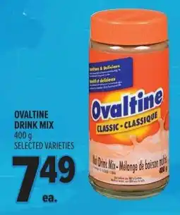 Metro Ovaltine drink mix offer