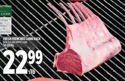 Metro Fresh frenched lamb rack offer
