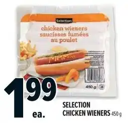Metro Selection chicken wieners offer