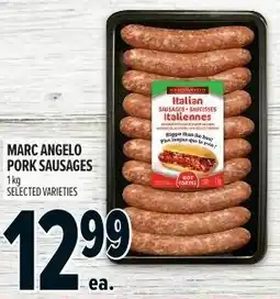 Metro Marc angelo pork sausages offer