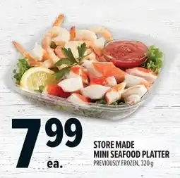 Metro Store made mini seafood platter offer