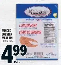 Metro Minced lobster meat tin offer