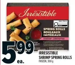 Metro Irresistible shrimp spring rolls offer