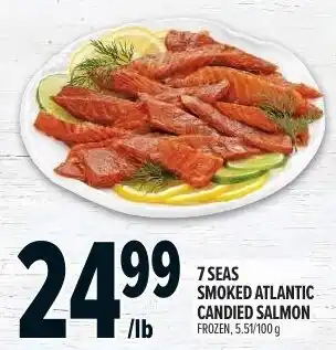 Metro 7 seas smoked atlantic candied salmon offer