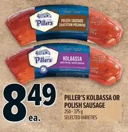 Metro Piller's kolbassa or polish sausage offer