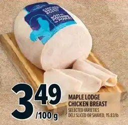 Metro Maple lodge chicken breast offer