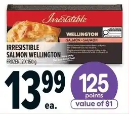 Metro Irresistible salmon wellington offer