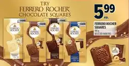 Metro Ferrero rocher squares offer