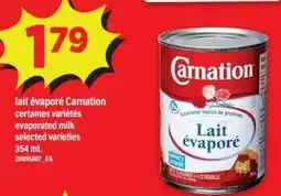 Maxi Lait évaporé carnation certaines variétés evaporated milk selected varieties offer