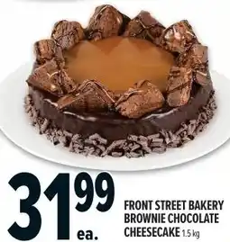 Metro Front street bakery brownie chocolate cheesecake offer