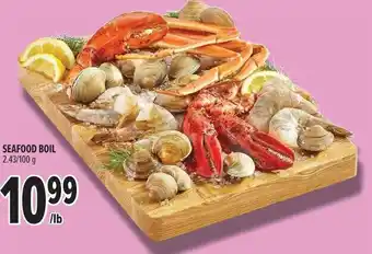 Metro Seafood boil offer