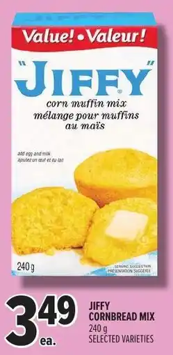 Metro Jiffy cornbread mix offer