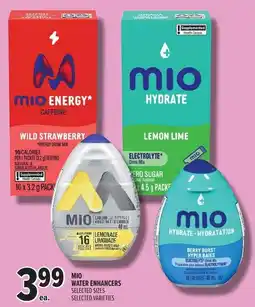 Metro Mio water enhancers offer