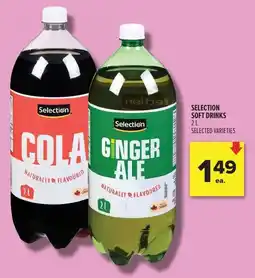 Metro Selection soft drinks offer