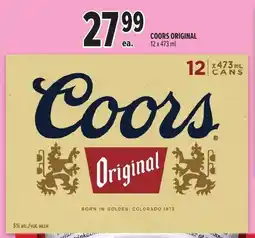 Metro Coors original offer
