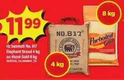 Maxi Riz basmati no. 817 elephant brand ou étuvé gold offer