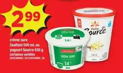 Maxi Crème sure sealtest ou yogourt source offer