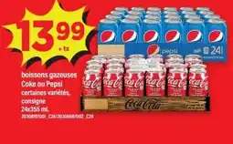Maxi Boissons gazeuses coke ou pepsi offer