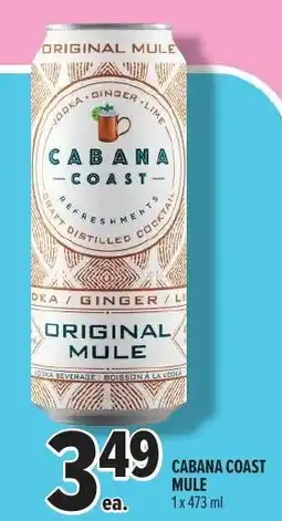 Metro Cabana coast mule offer