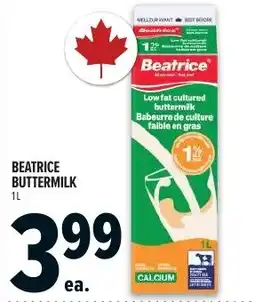 Metro Beatrice buttermilk offer
