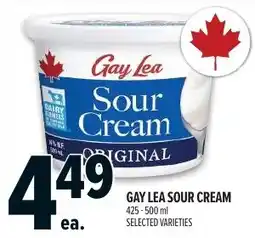 Metro Gay Lea Sour Cream offer