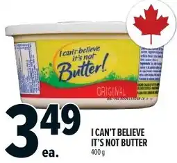 Metro I can't believe it's not butter offer