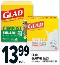 Metro Glad garbage bags offer