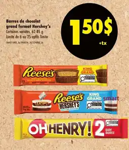 Maxi Barres de chocolat grand format Hershey's offer