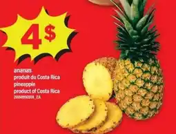 Maxi Ananas produit du Costa Rica pineapple offer