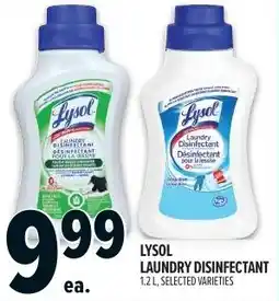 Metro Lysol laundry disinfectant offer