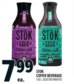 Metro Stok coffee beverage offer