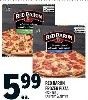 Metro Red baron frozen pizza offer