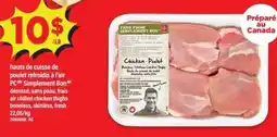 Maxi Hauts de cuisse de poulet refroidis à l'air pc offer