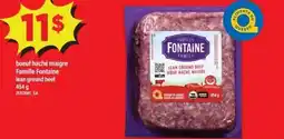 Maxi Famille Fontaine Boeuf haché maigre lean ground beef offer