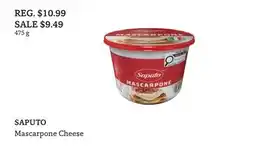 The Big Carrot SAPUTO Mascarpone Cheese offer