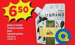 Maxi Le Grand pesto offer