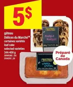Maxi Gâteau délices du marché mc loaf cake offer