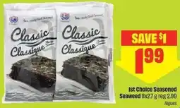 Chalo FreshCo Ist Choice Seasoned Seaweed offer