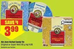Chalo FreshCo Nin Jiom Herbal Candy Tin offer