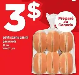 Maxi Petits pains panini panini rolls offer