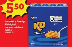 Maxi KD Original macaroni et fromage macaroni and cheese offer