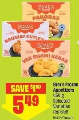 Chalo FreshCo Brar's Frozen Appetizers offer