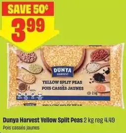 Chalo FreshCo Dunya Harvest Yellow Split Peas offer