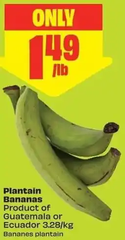 Chalo FreshCo Plantain Bananas offer