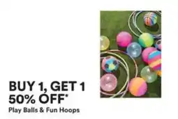 Michaels Play Balls & Fun Hoops offer