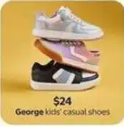 Walmart George kids' casual shoes offer