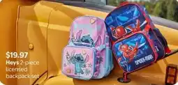 Walmart Heys licensed backpack set offer