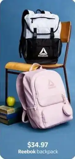Walmart Reebok backpack offer