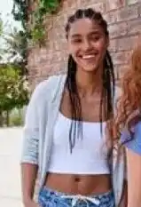 Walmart No Boundaries zip-up sweater or cropped cami offer