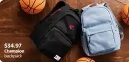 Walmart Champion backpack offer